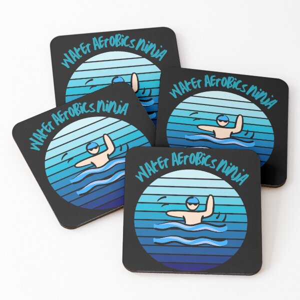 Item preview, water aerobics ninja designed and sold by sydney-syder.