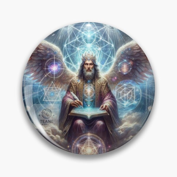 Item preview, Archangel Metatron - Guardian of Sacred Geometry and Divine Wisdom designed and sold by Te-Ane.