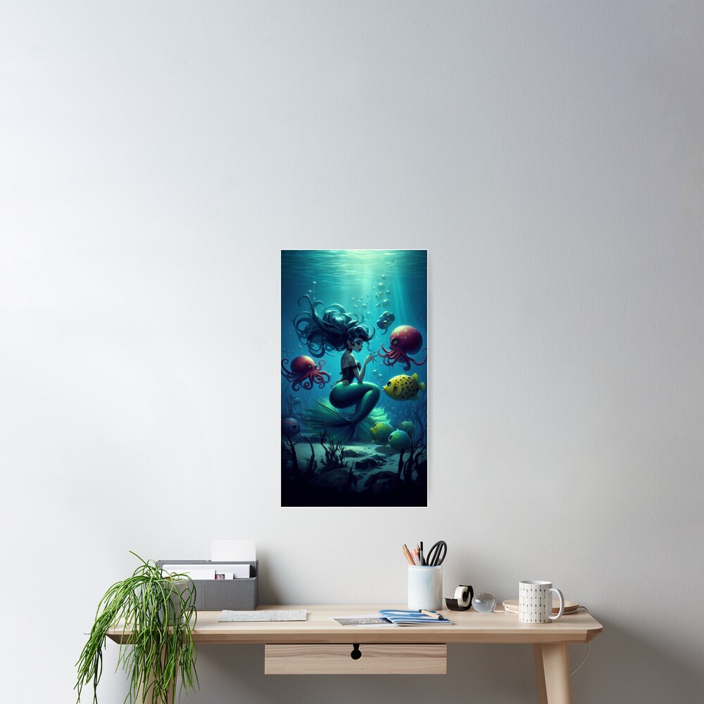 Item preview, Poster designed and sold by NaughtyNiceArt.