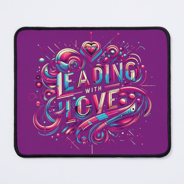Item preview, Leading With Love, typography designed and sold by maxmaj.