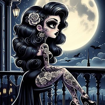 Artwork thumbnail, Midnight Thoughts by NaughtyNiceArt
