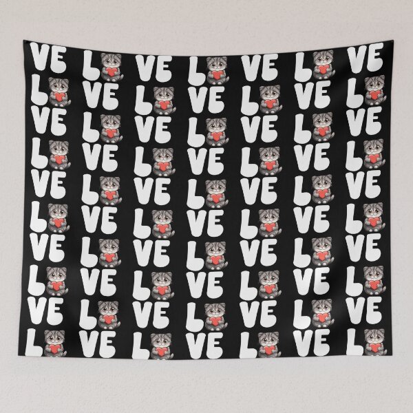 Item preview, Love Scottish Fold Cat designed and sold by TheAnimalZ00.