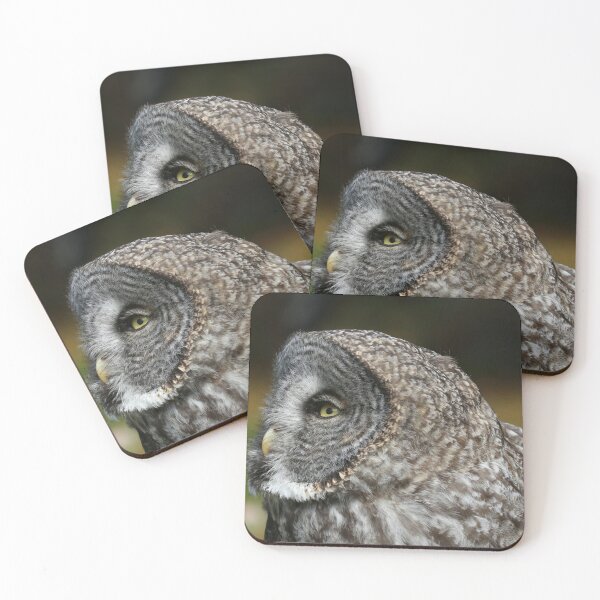 Item preview, Great gray profile designed and sold by locustgirl.