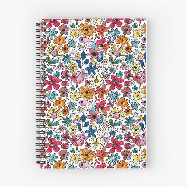 Item preview, Flower doodle print designed and sold by Dante Miller.