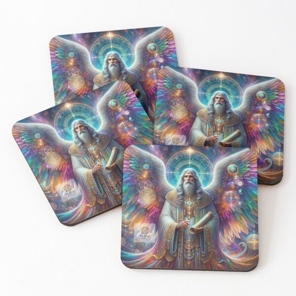Item preview, Archangel Raziel - Keeper of Divine Secrets and Mystical Knowledge designed and sold by Te-Ane.