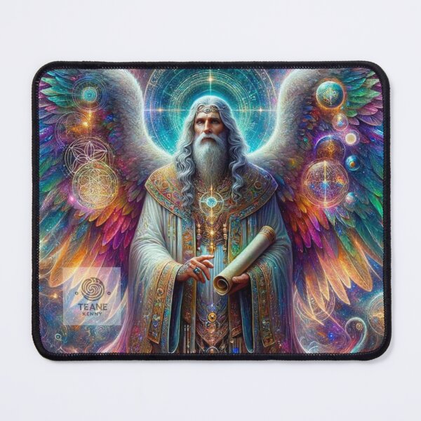 Item preview, Archangel Raziel - Keeper of Divine Secrets and Mystical Knowledge designed and sold by Te-Ane.