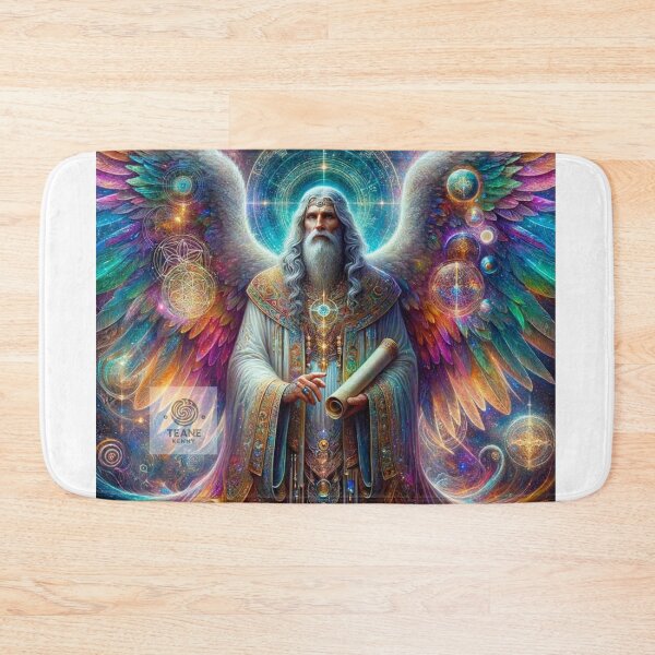 Item preview, Archangel Raziel - Keeper of Divine Secrets and Mystical Knowledge designed and sold by Te-Ane.