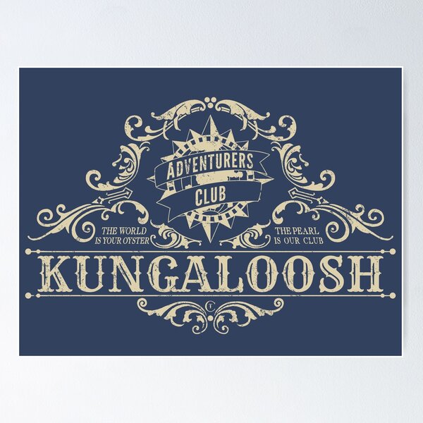 Item preview, CREAM & NAVY - Adventurers Club Filigree designed and sold by Thatcher Outfitters.