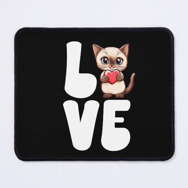 Item preview, Love Siamese Cat designed and sold by TheAnimalZ00.
