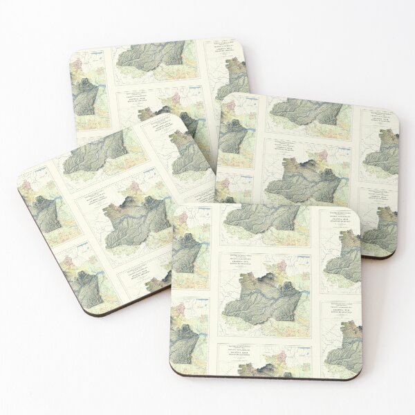 Item preview, 1983 Amazonas State, Brazil, Shaded Relief Map 3D digitally rendered designed and sold by ThinkAboutMaps.
