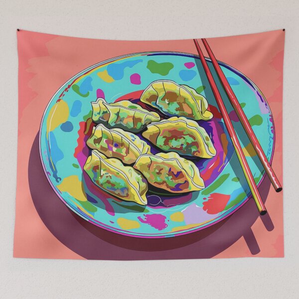 Item preview, Dumplings Pop Art 2 designed and sold by AstroRisq.