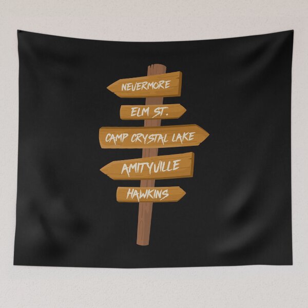 Item preview, Horror Movie Site Direction designed and sold by Cine Store Merch.