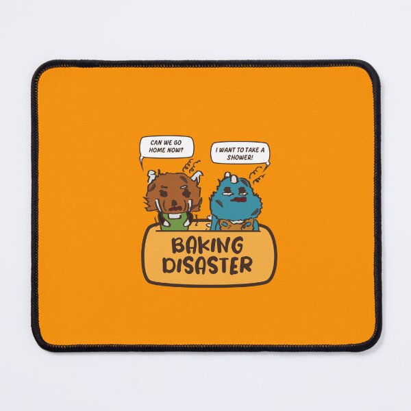 Item preview, Baking Disaster Sticker - Funny Kitchen Fail designed and sold by bluestarcomic.