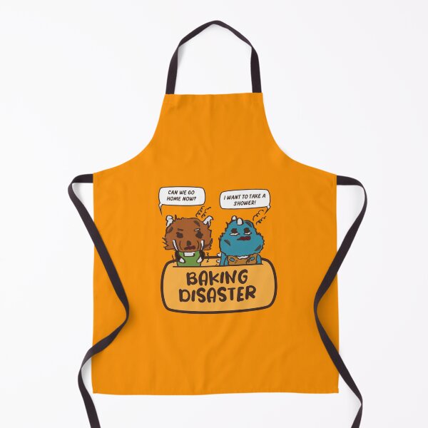 Item preview, Baking Disaster Sticker - Funny Kitchen Fail designed and sold by bluestarcomic.