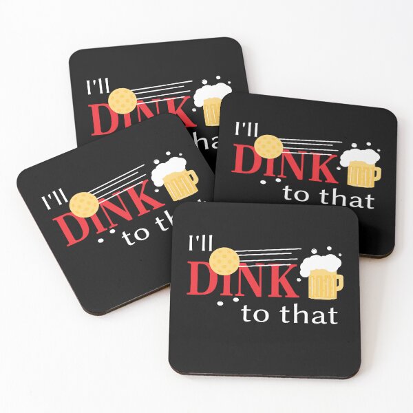 Item preview, I'll Dink to that Pickleball Beer Drinking designed and sold by Chelsealuv Krigbaum.