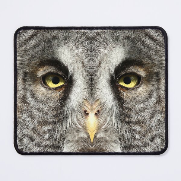 Item preview, Symmetrical great grey owl designed and sold by locustgirl.