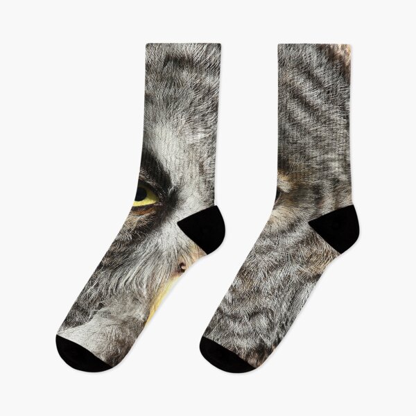 Item preview, Symmetrical great grey owl designed and sold by locustgirl.