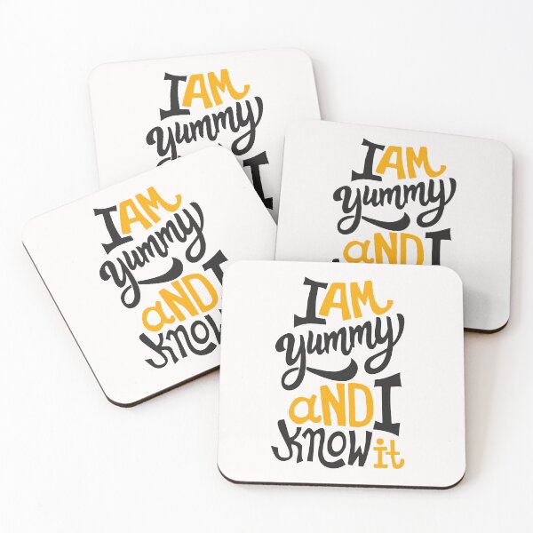 Item preview, I Am Yummy  And I Know It; designed and sold by StickerApe.