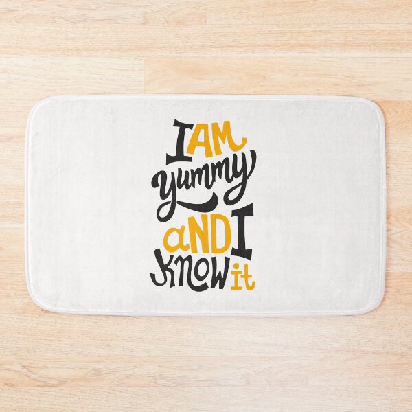 Item preview, I Am Yummy  And I Know It; designed and sold by StickerApe.