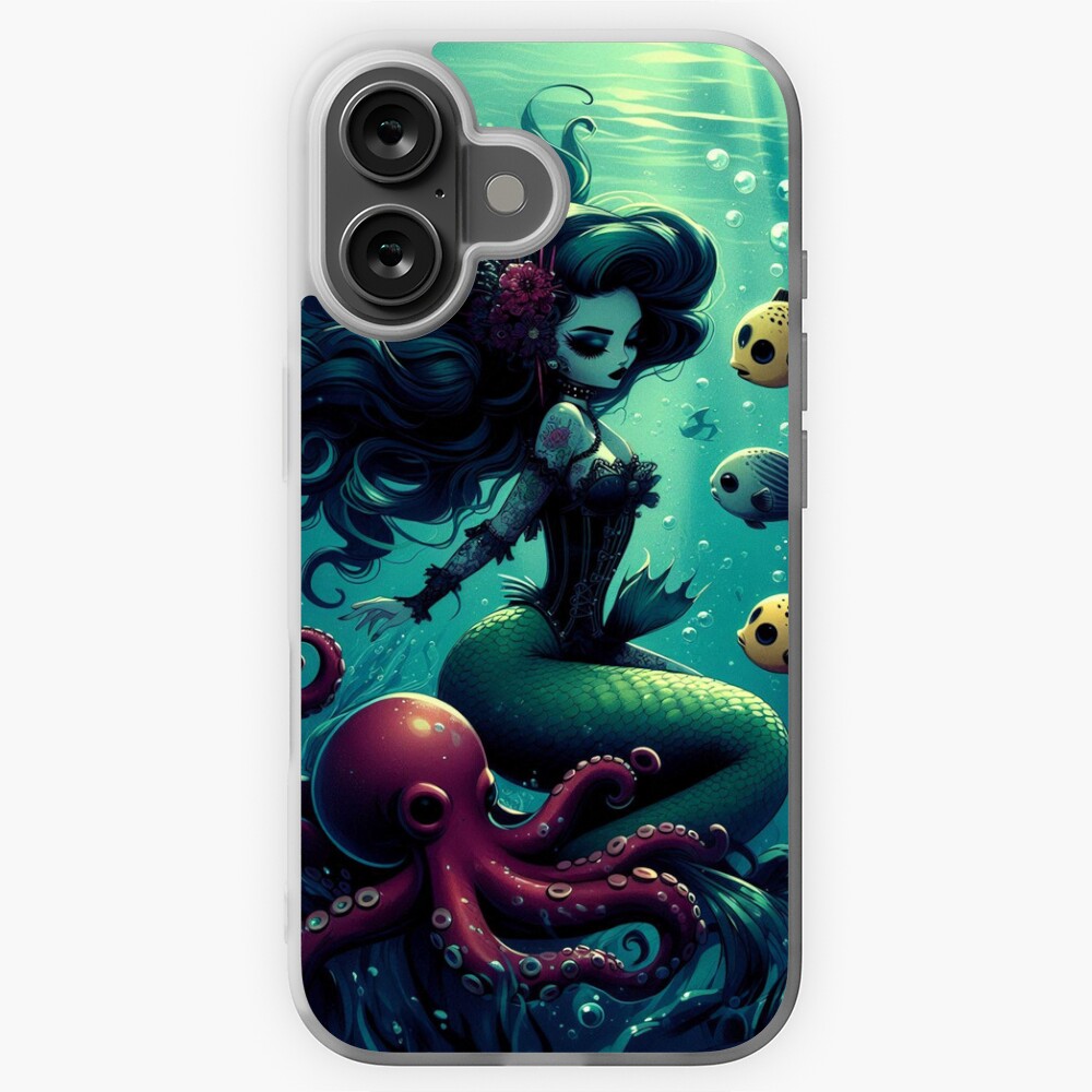 Item preview, iPhone Soft Case designed and sold by NaughtyNiceArt.