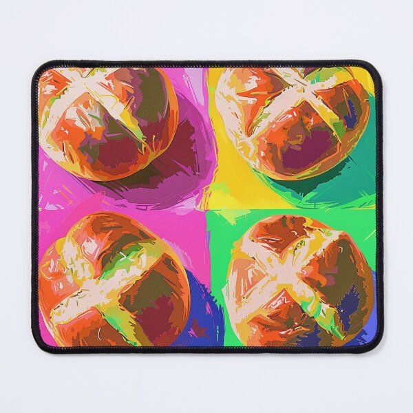 Item preview, Hot Cross Buns Pop Art 4 designed and sold by AstroRisq.