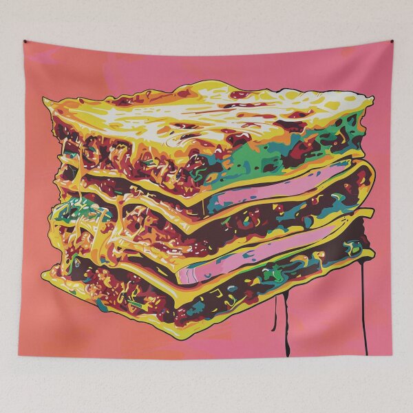 Item preview, Lasagna Pop Art 1 designed and sold by AstroRisq.