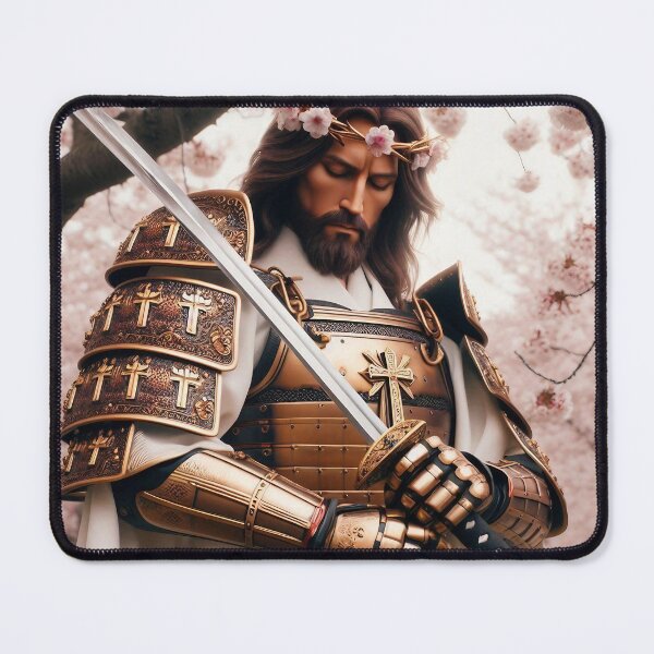 Item preview, Samurai Jesus examining his Katana Blade designed and sold by jay-cack.