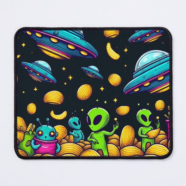 Item preview, Alien Snack Invasion: UFOs & Space Snack Fun designed and sold by Taans-Creation.