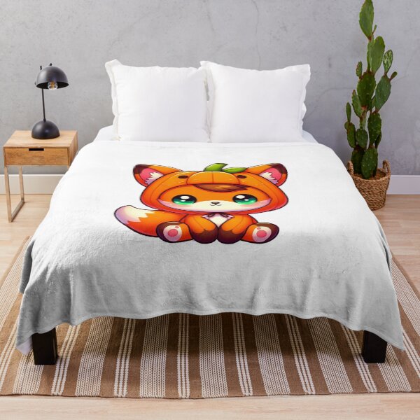 Item preview, Cute fox in pumpkin custom. designed and sold by islandboy86.