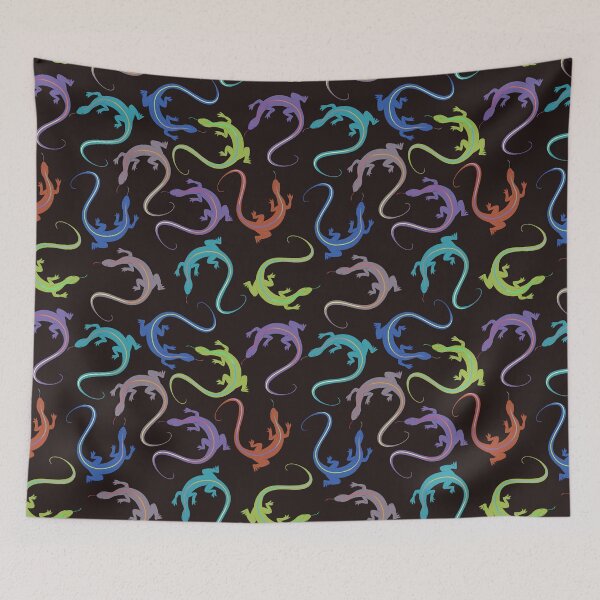 Item preview, Rainbow Lizards  designed and sold by EloraSchulteArt.