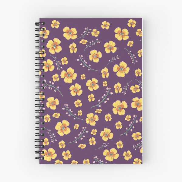 Item preview, Pattern "Moving flowers in lilac" designed and sold by Liliana  Donato.