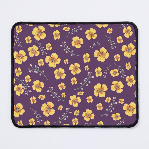 Item preview, Pattern "Moving flowers in lilac" designed and sold by Liliana Donato.