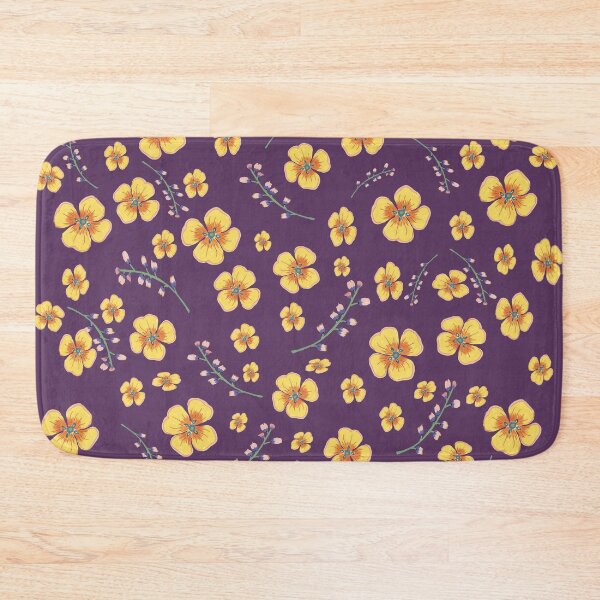 Item preview, Pattern "Moving flowers in lilac" designed and sold by Liliana  Donato.