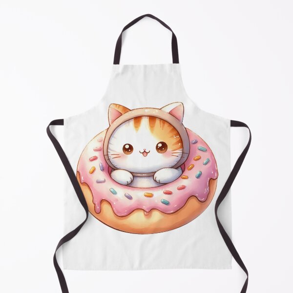 Item preview, Cat in doughnut designed and sold by islandboy86.