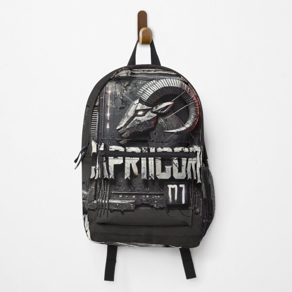 Item preview, Capricorn Dystopian Style Zodiac Sign designed and sold by Sototos® ⭐⭐⭐⭐⭐.
