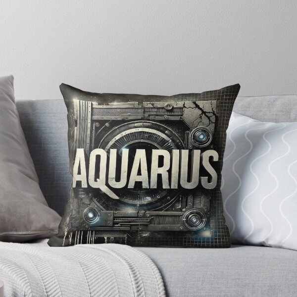 Artikelvorschau, Sternzeichen Wassermann im dystopischen Stil entworfen und verkauft von Sototos® ⭐⭐⭐⭐⭐.