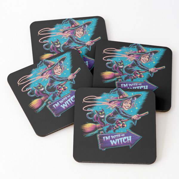 Item preview, I'm with the Witch Funny Halloween Costume designed and sold by PosiMCreations.
