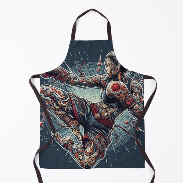 Item preview, Tattoo Kickboxer  designed and sold by ZenOfAIarts.