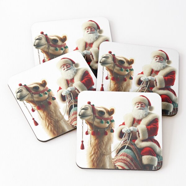 Item preview, Santa’s Desert Adventure: Christmas Camel Ride designed and sold by CultDigHoriz.