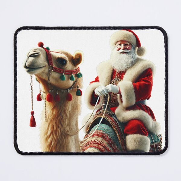 Item preview, Santa’s Desert Adventure: Christmas Camel Ride designed and sold by CultDigHoriz.