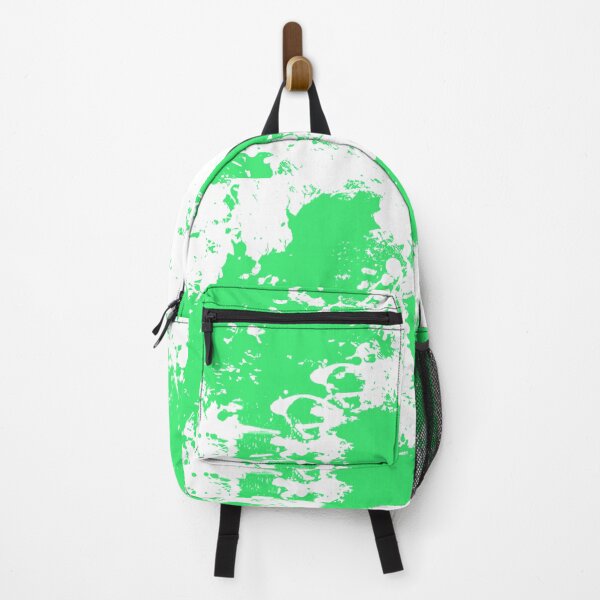Item preview, Abstract Paint Splatter Green and White designed and sold by Jessica Erin.