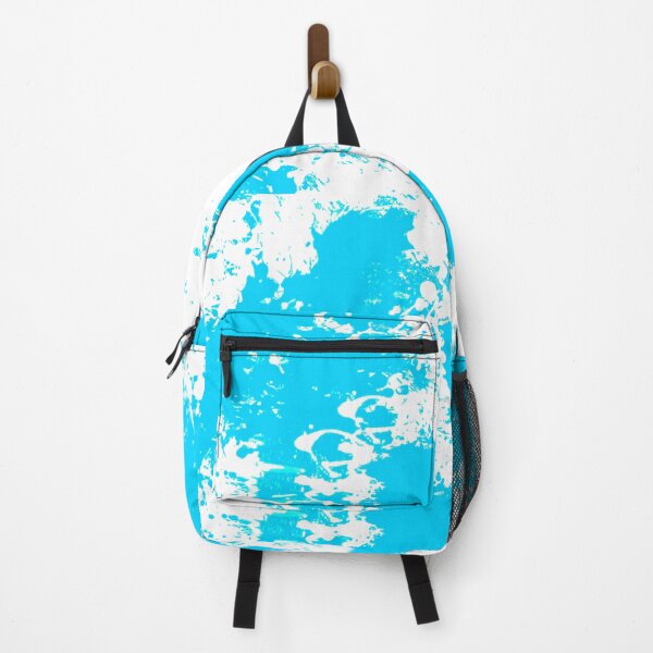Item preview, Abstract Paint Splatter Light Blue and White designed and sold by Jessica Erin.