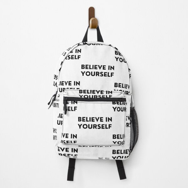 Item preview, Believe In Yourself. Inspirational Quotes Design. Motivational Sayings Design for Everyday Positivity. Black Writing designed and sold by That Cheeky Tee.