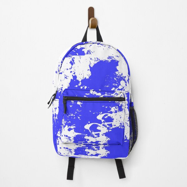 Item preview, Abstract Paint Splatter Dark Blue and White designed and sold by Jessica Erin.