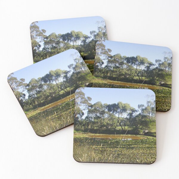 Item preview, Lilly Pond at Magpie Springs by Adelaide artist Avril Thomas  designed and sold by MagpieSprings.