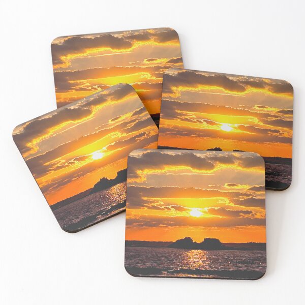 Item preview, The sunrise over Jeju Udo Island that wakes up the start of the day, east of Jeju, Korea. designed and sold by human8891.