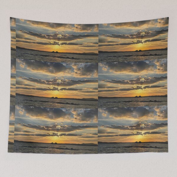 Item preview, The sunrise over Jeju Udo Island that wakes up the start of the day, east of Jeju, Korea. designed and sold by human8891.