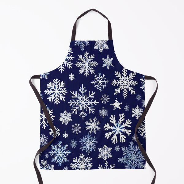 Item preview, Elegant Snowflake Christmas Design - Dark Blue & White designed and sold by Magic Of Imagination.