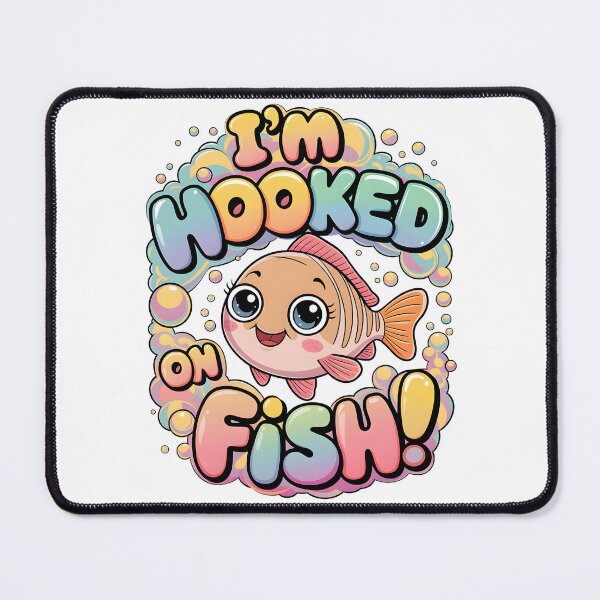 Item preview, I'm Hooked On Fish designed and sold by Wegetees.