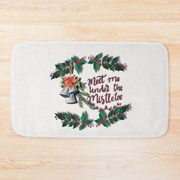 Item preview, Meet Me under the Mistletoes with bells designed and sold by sweetees4u.
